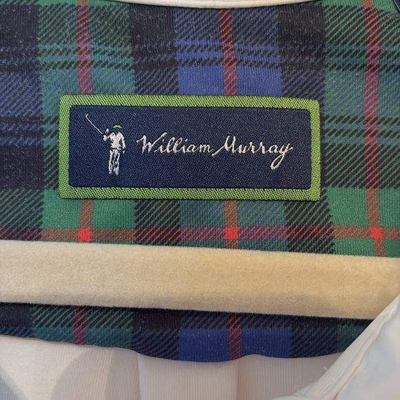 William Murray Golf Preppy Short Sl eve Shirt Sz L - Picture 4 of 7